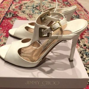 Jimmy Choo Patent Leather Sandals